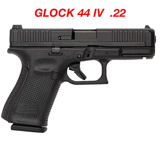 GLOCK 44 IV .22 gun image showcasing its sleek design and features